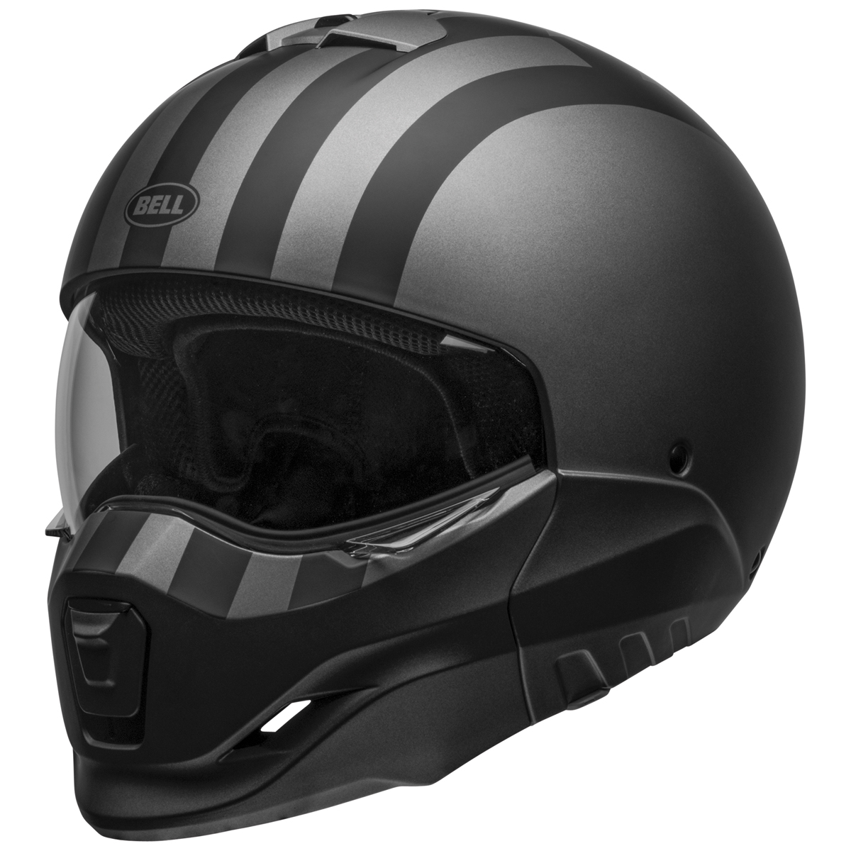 Bell Broozer Free Ride Matte Gray/Black Full Face Helmet