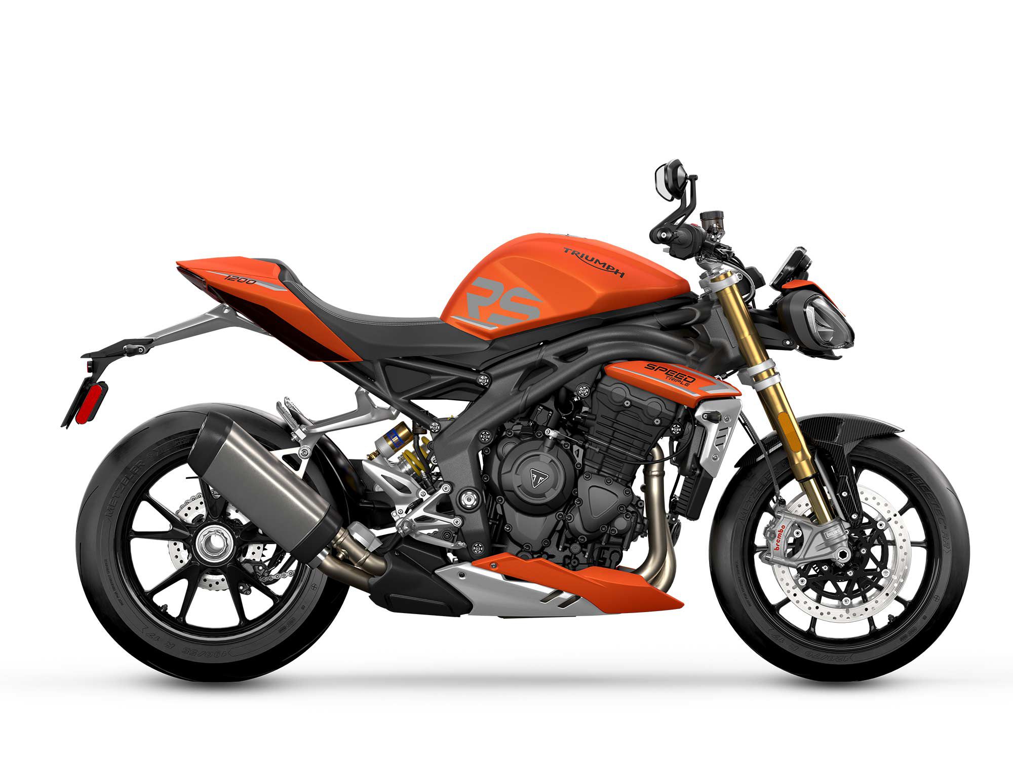 Speed Triple 1200 RS – Matte Baja Orange
