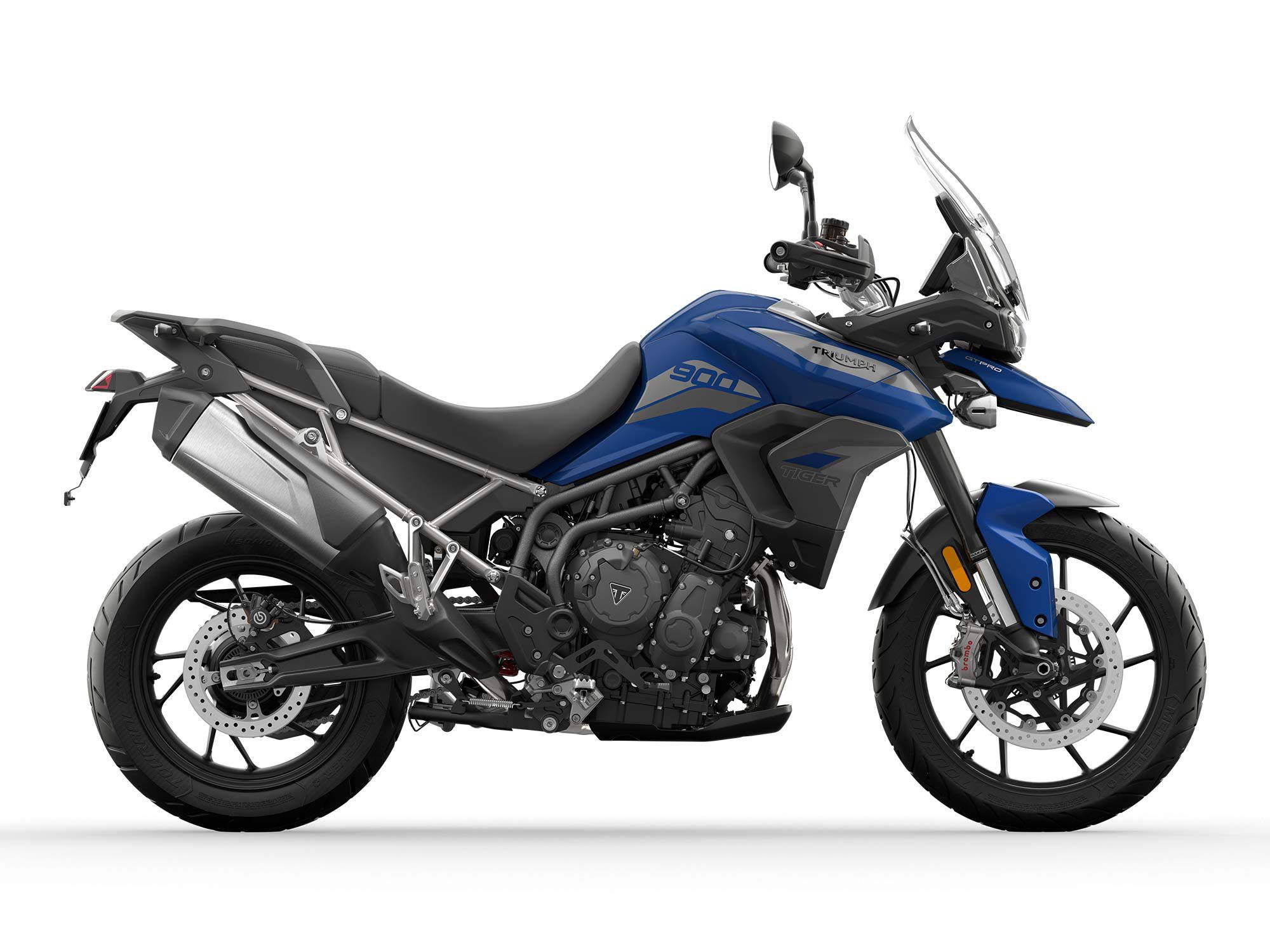 Tiger 900 GT and GT Pro – Caspian Blue and Matte Graphite