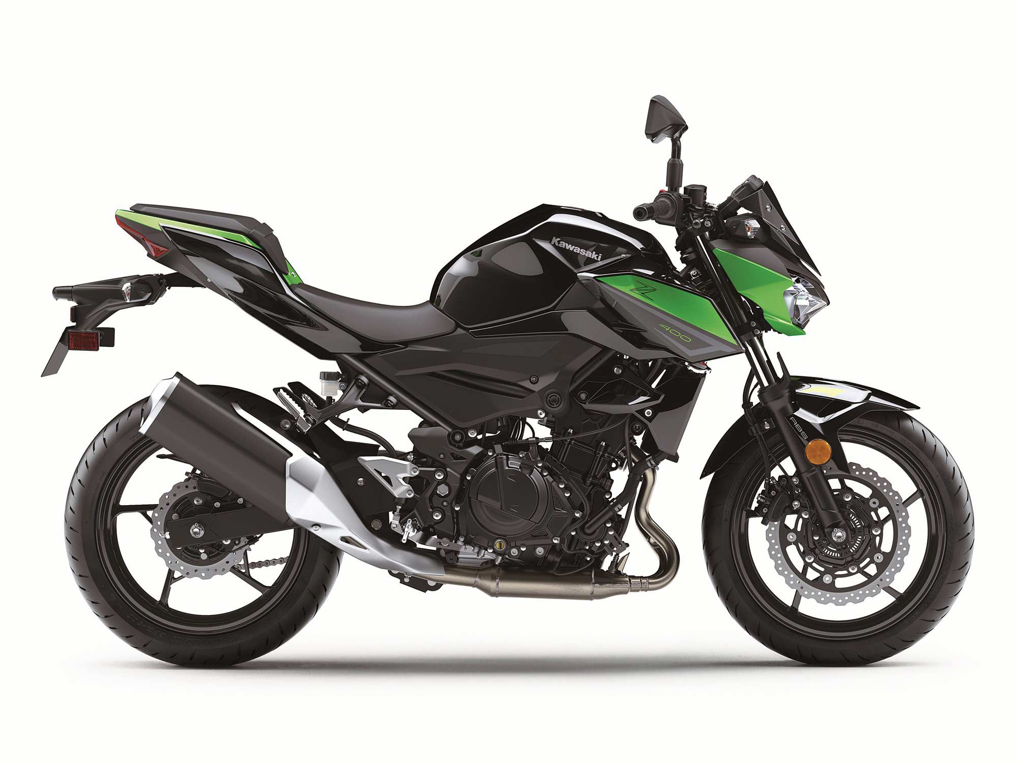 The Kawasaki Z400 is the naked version of the Ninja 400.