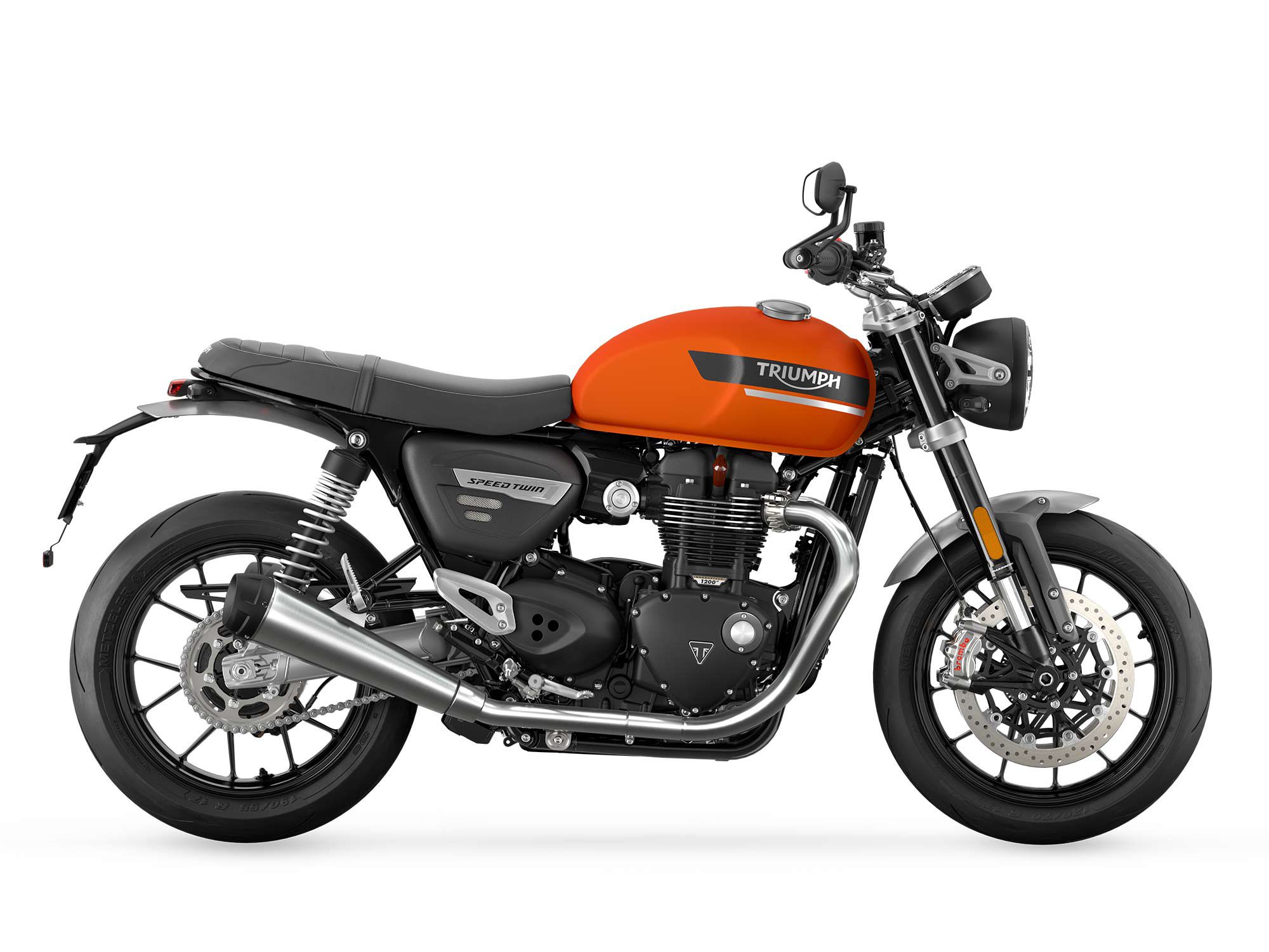 Speed Twin 1200 – Matte Baja Orange and Matte Storm Grey