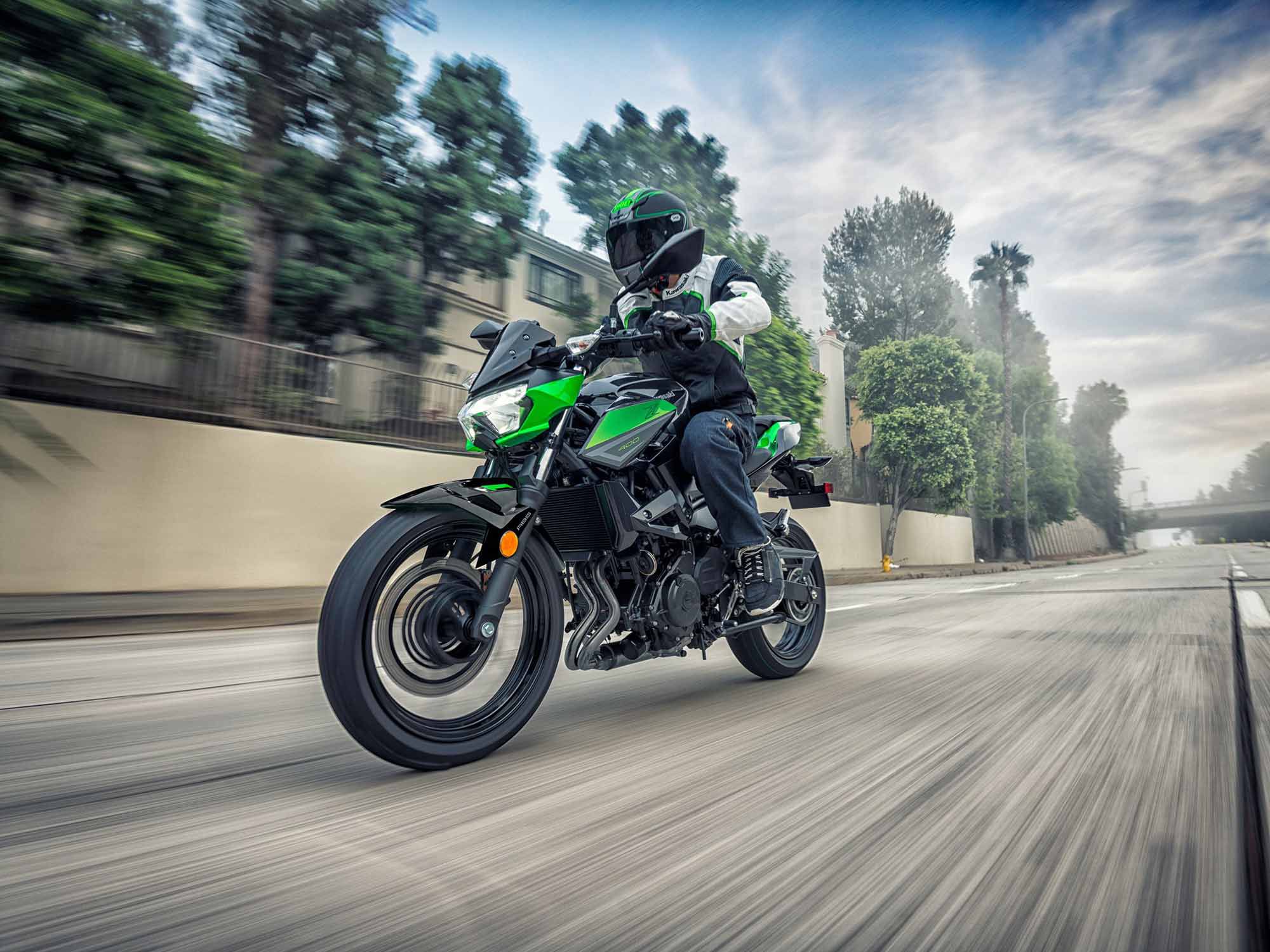 Whether taking on the open road or slicing in and out of traffic, the Z dishes out the fun.