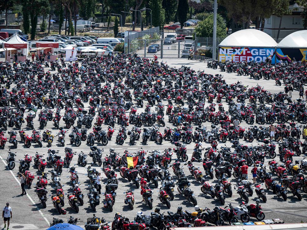The World Ducati Week celebration is the Italian/Ducati equivalent of Sturgis and Harley-Davidson (on a smaller scale).