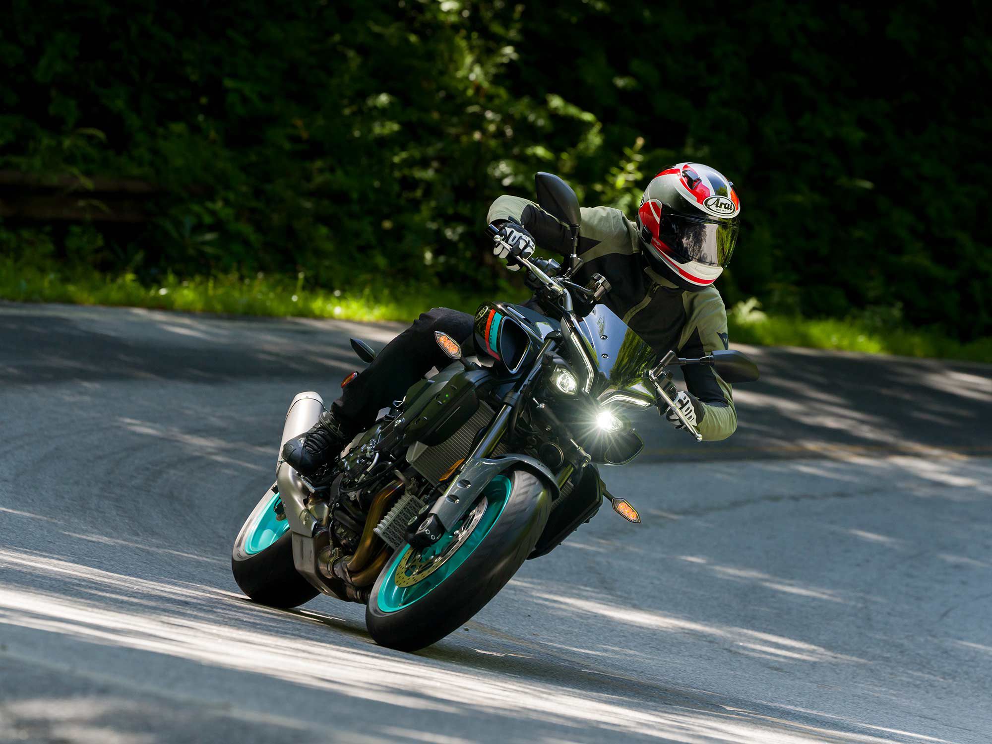 We saddle up on Yamaha’s new and improved 2022 MT-10 naked bike in this review.