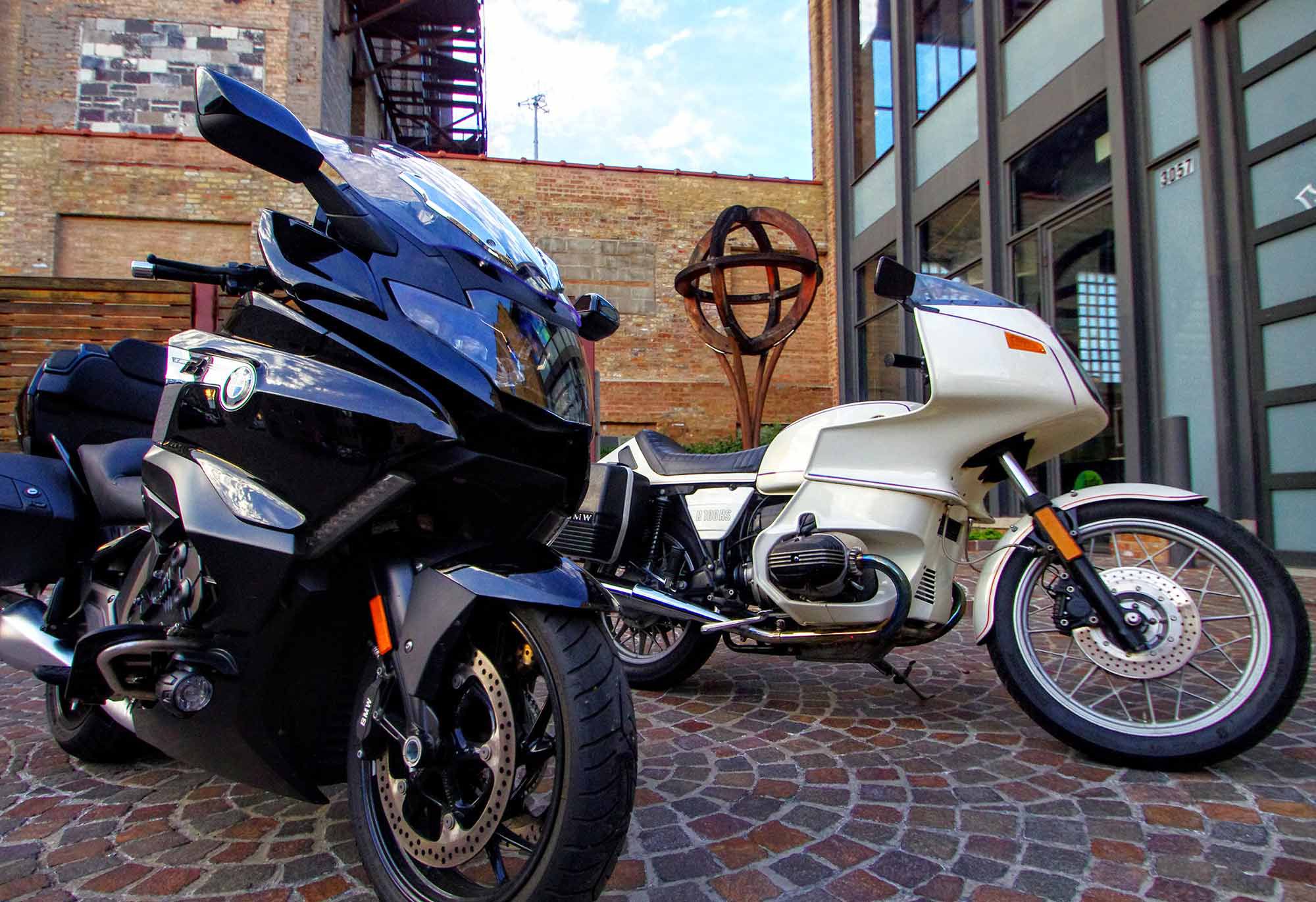 Legacy matters: Grand America and 1984 BMW R100RS.