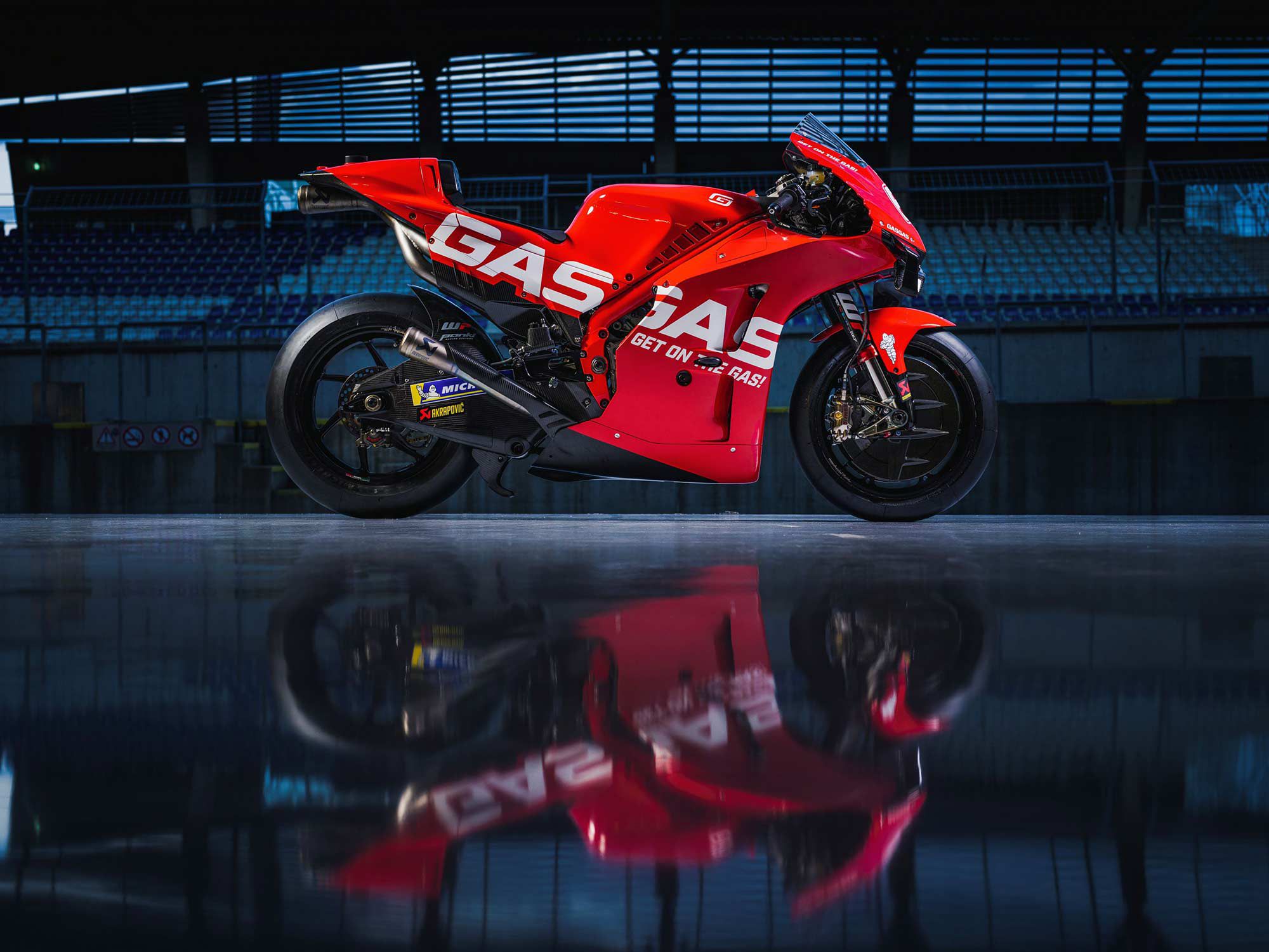 GasGas will be the sixth manufacturer on the MotoGP grid in 2023.
