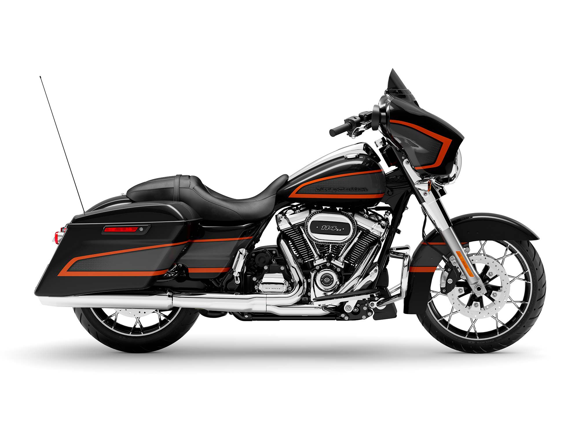 Harley will offer Apex paint on nine different touring models.