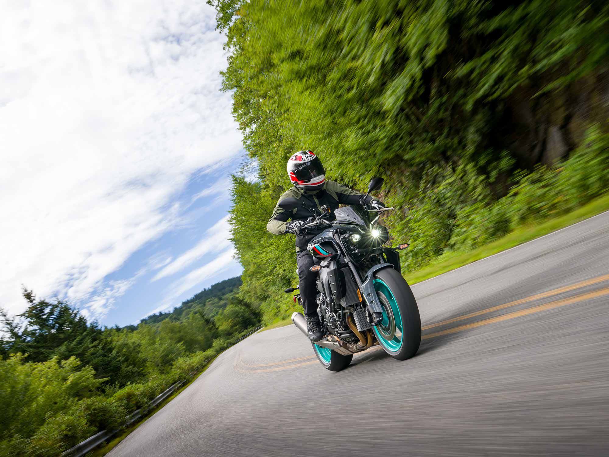 Yamaha elevates its liter-class naked bike into the modern era with its 2022 MT-10.