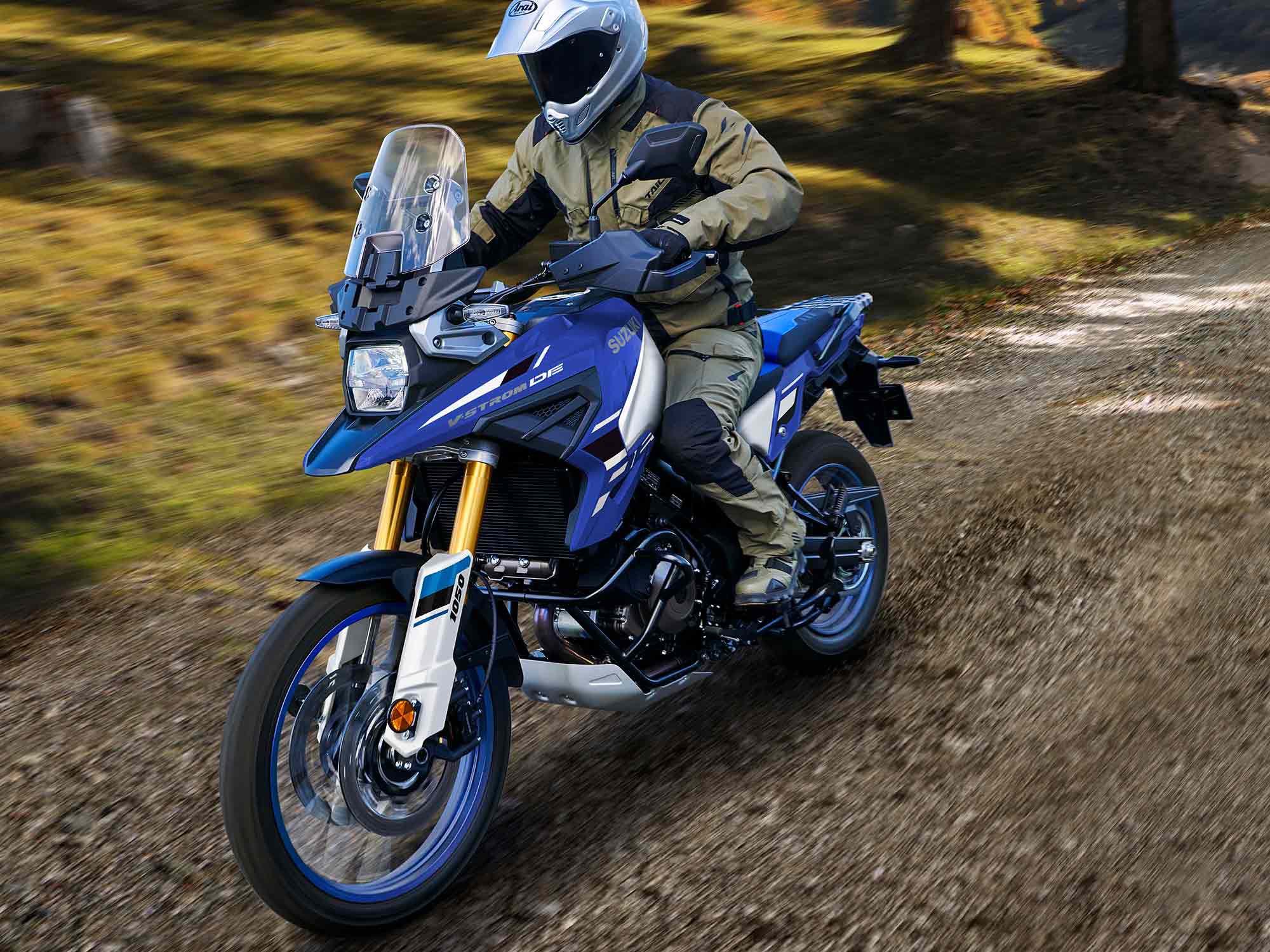 The electronics systems are revised to give riders more off-road control.