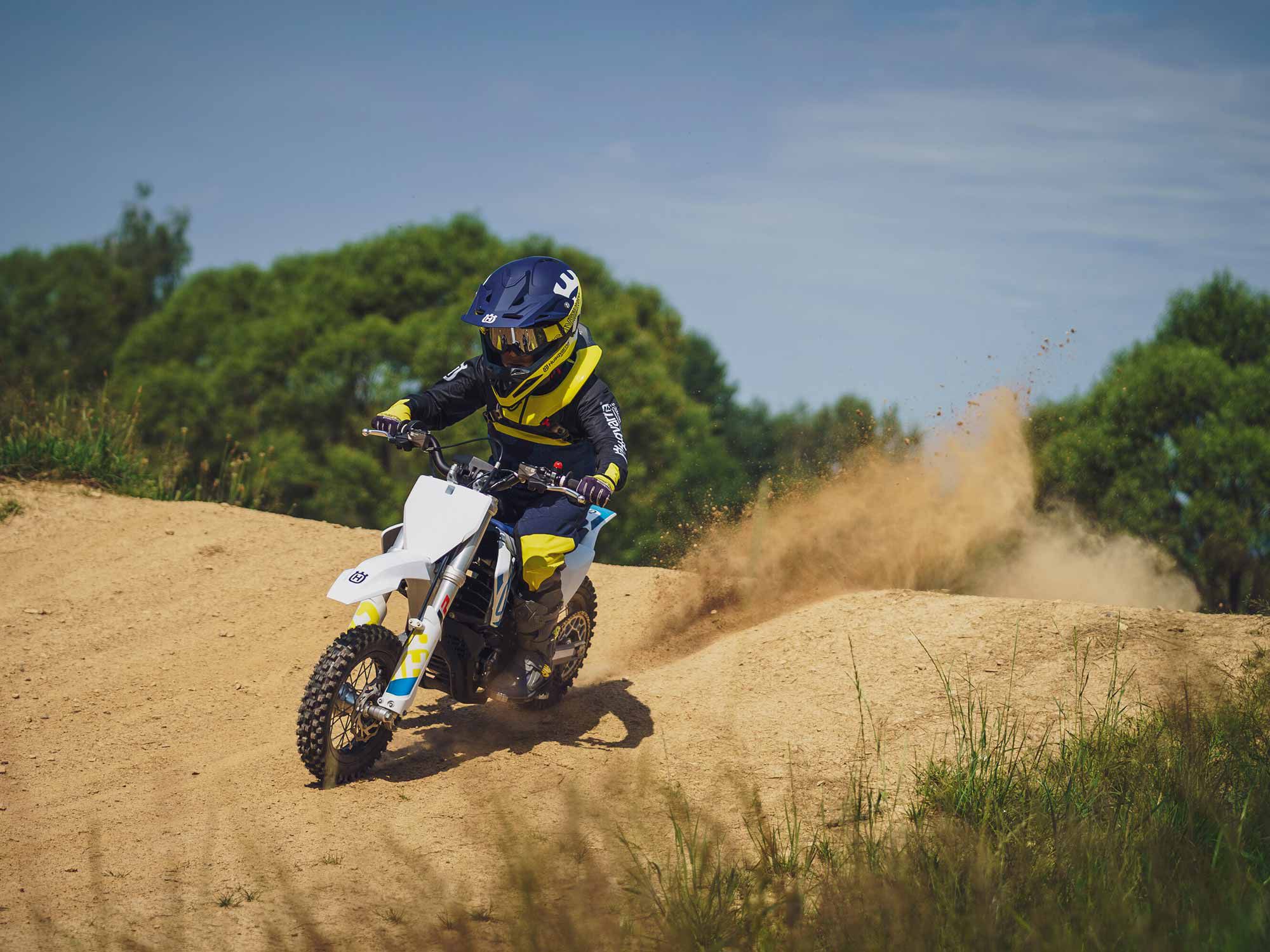 The 2023 Husqvarna EE 3 electric motorcycle for kids will start at $5,049.