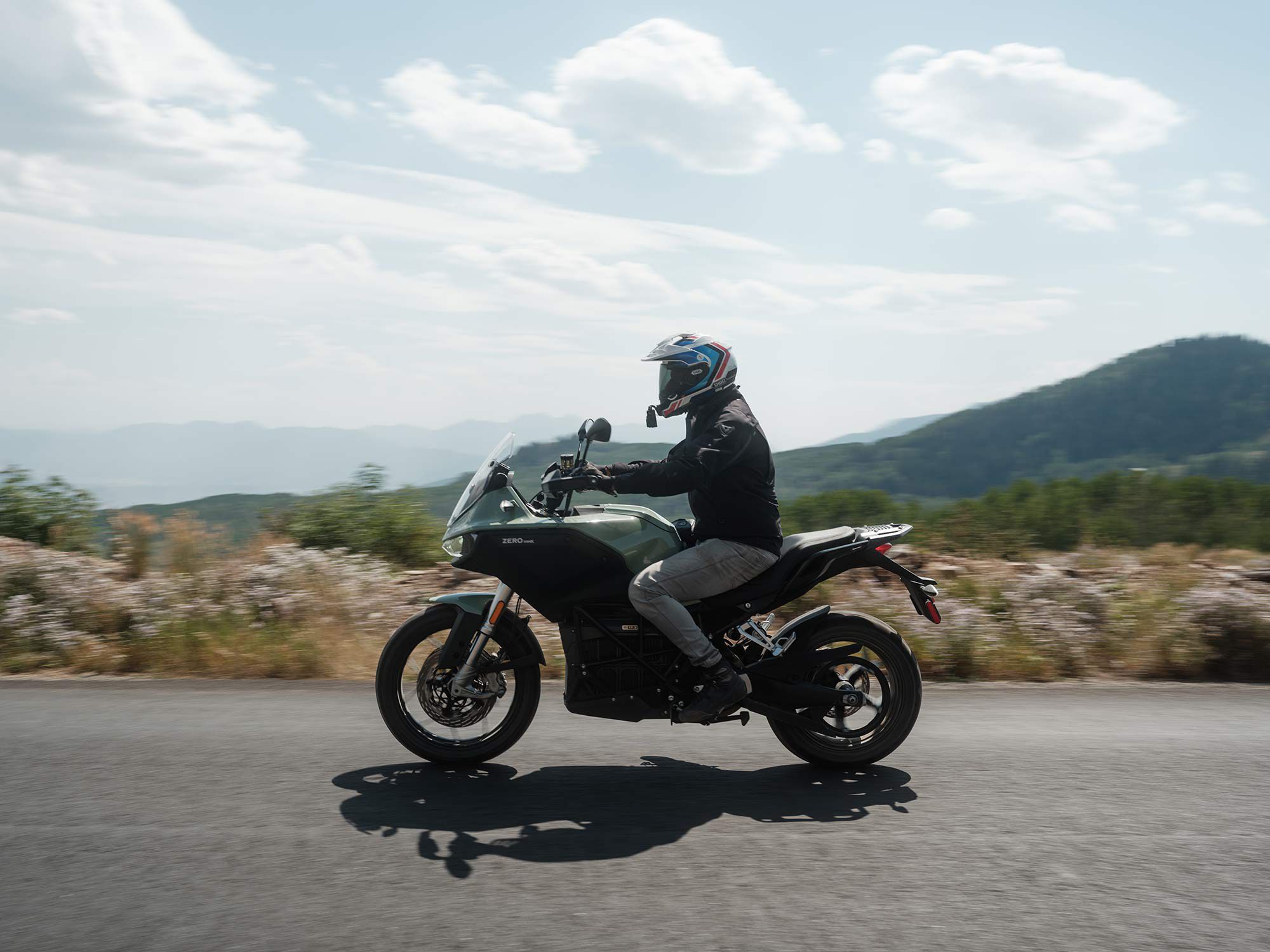 Ride with us at the controls of Zero Motorcycles’ DSR/X electric-powered ADV bike.