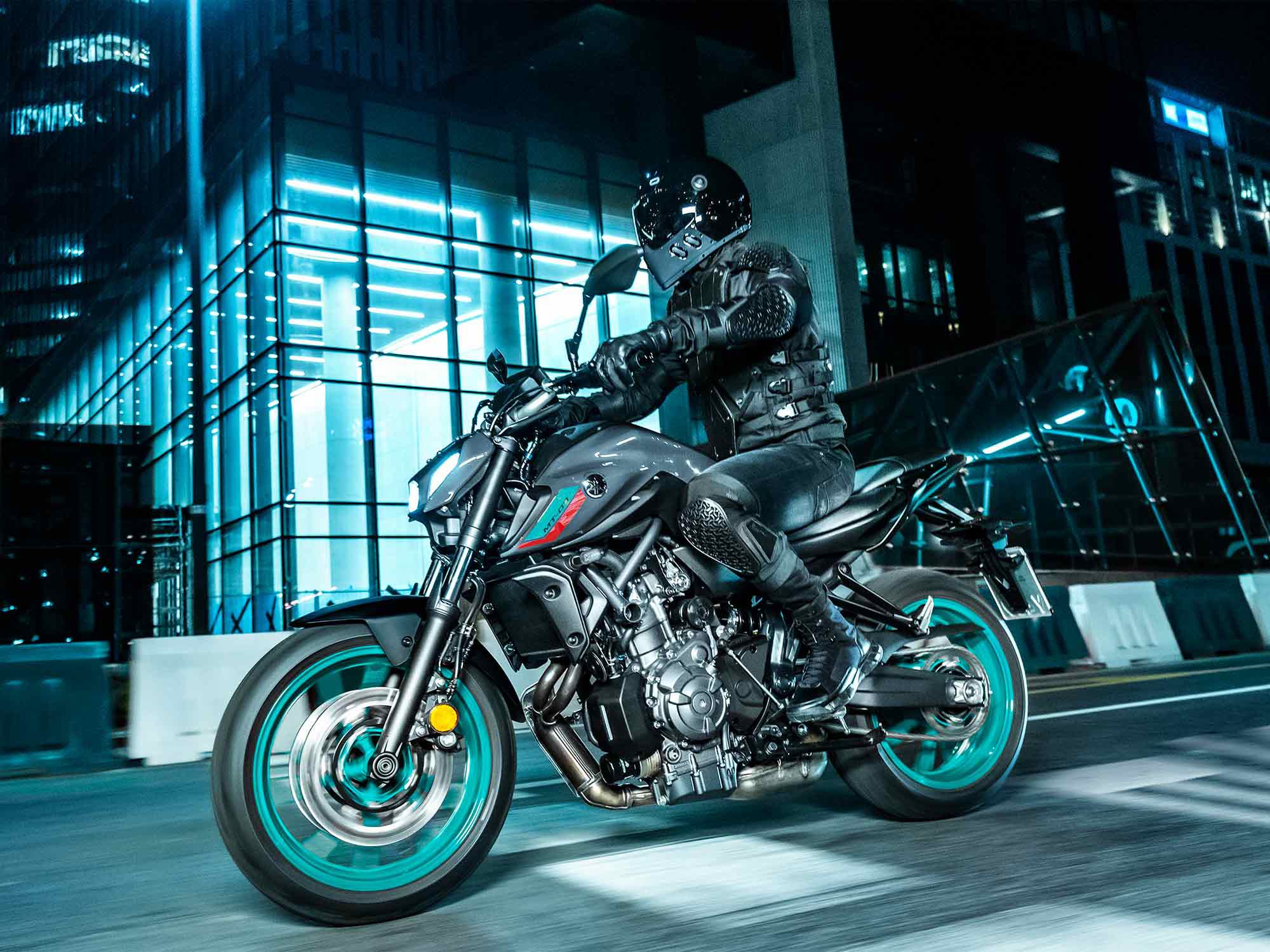 Styling remains sleek and aggressive.
