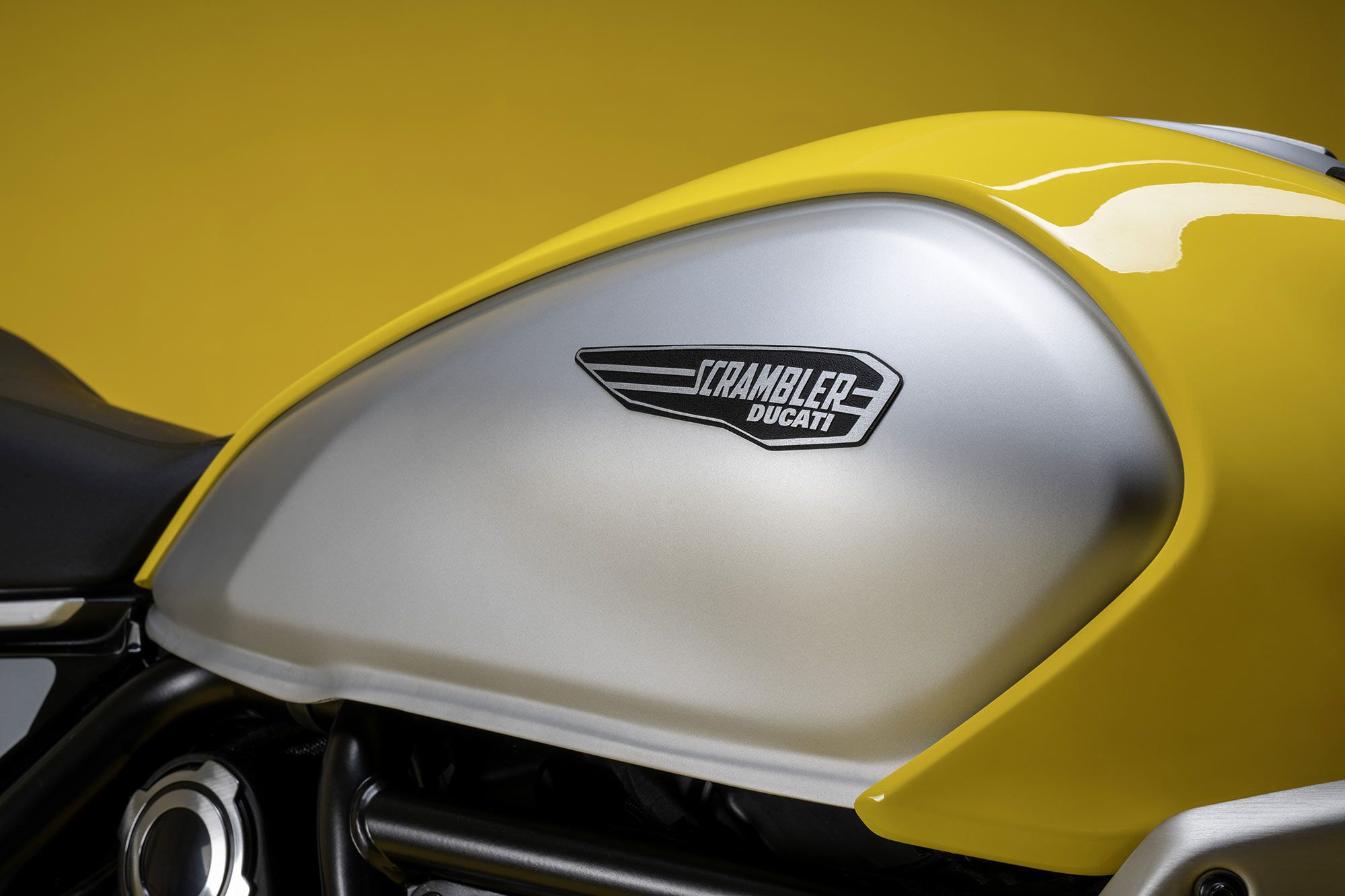 Interchangeable fuel covers will give Icon riders plenty of customization options.