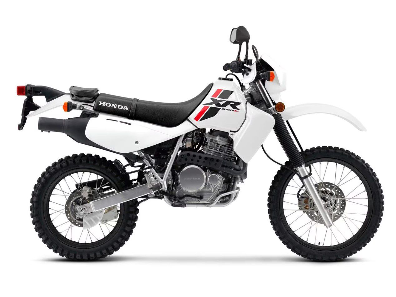 The XR650L tackles any terrain.