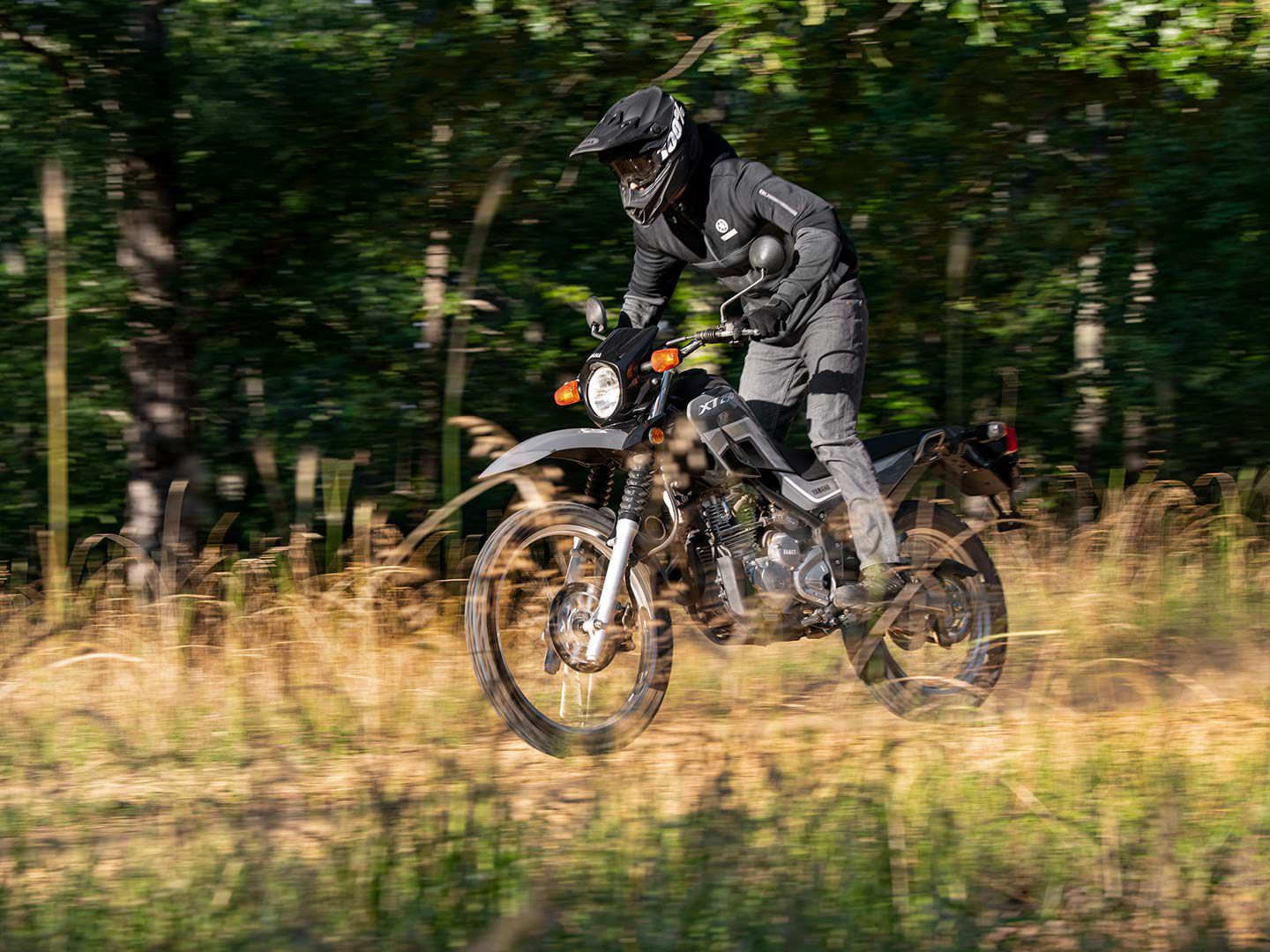 Say goodbye to civilization forever with the Yamaha XT250.