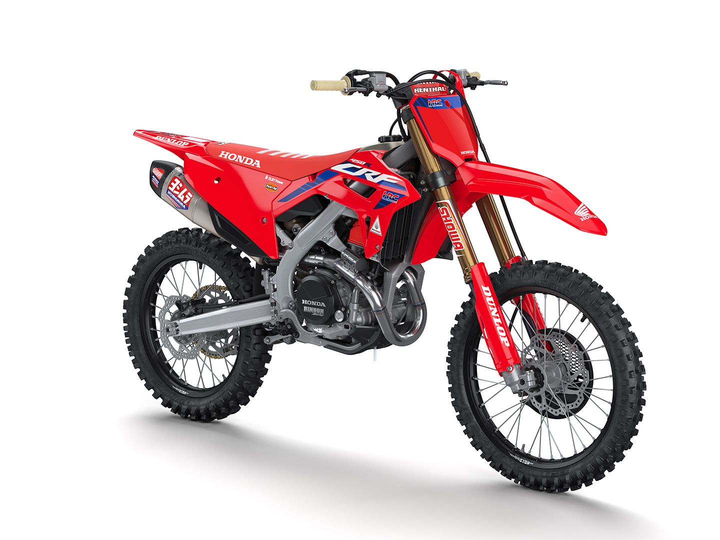 The best of Honda’s best is the CRF450RWE. It is also the most expensive motocrosser from Big Red.