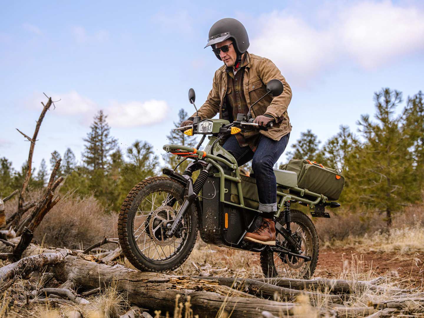 The new UBCO 2x2 SE navigating the dirtier and funner parts of Oregon.