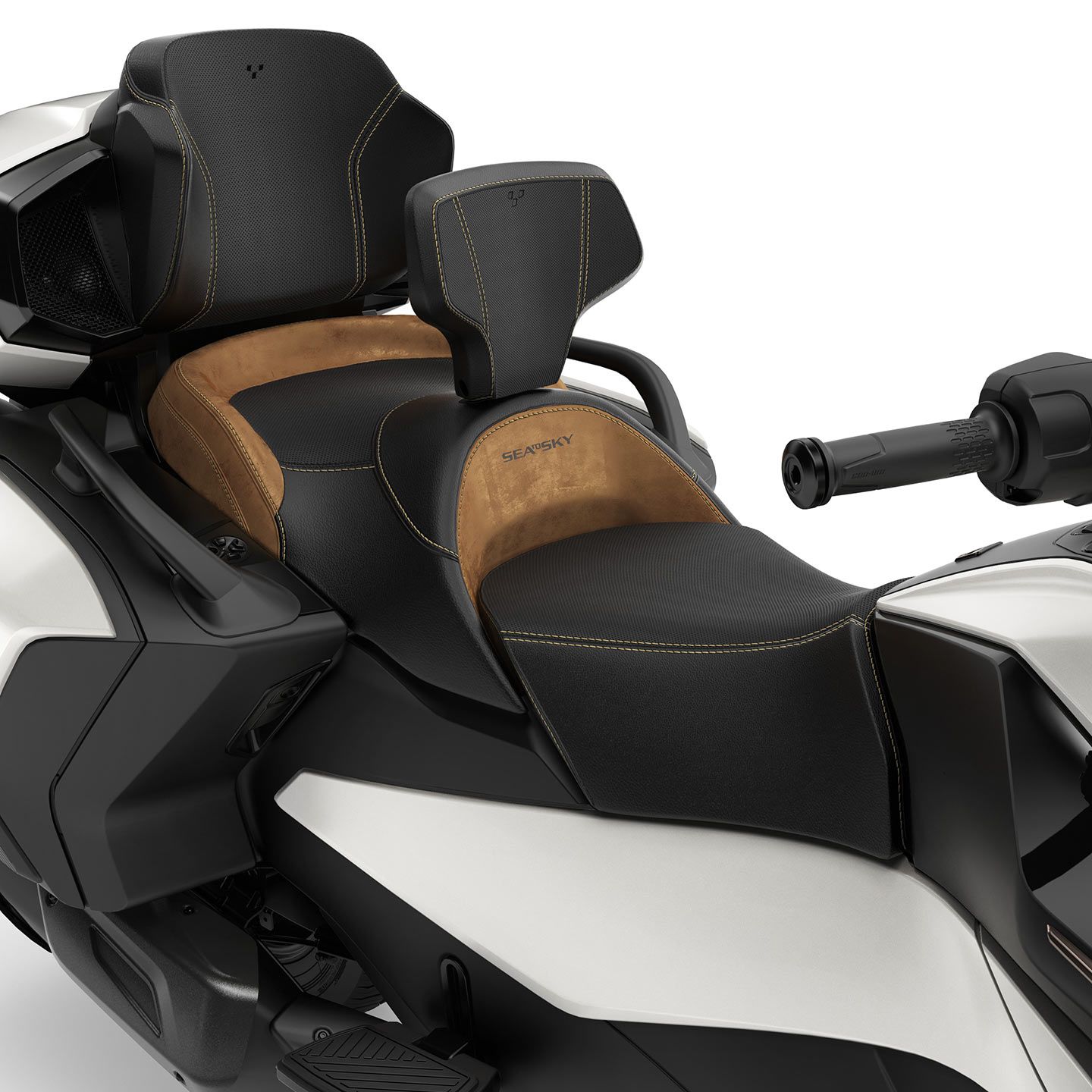 Heated, comfortable seats for passenger and pilot.